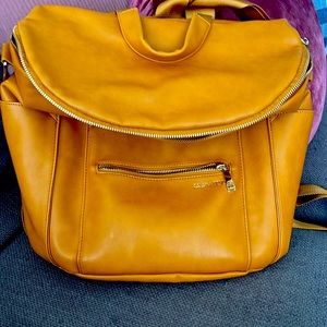 Fawn camel diaper bag EUC